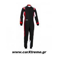 Sparco Φόρμα Kart Thunder 002342NRRS Μαύρο/Κόκκινο