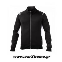 Sparco Club Full Zip Sweatshirt 01254NR Μαύρο