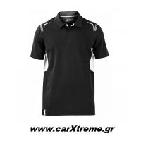 Sparco Μπλουζάκι Polo Pro-Tech 01255NR Μαύρο