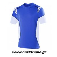 Sparco Μπλούζα T-Shirt Skid 01264AZBI Μπλε
