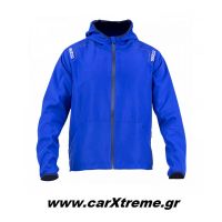 Sparco Αντιανεμικό Μπουφάν Wilson 02405AZ Μπλε