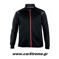 Sparco Phoenix Full Zip Sweatshirt 02406NR Μαύρο