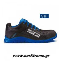 Sparco Παπούτσια Εργασίας PRACTICE S1P 07517NRAZ Μαύρο/Μπλε