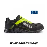 Sparco Παπούτσια Εργασίας PRACTICE S1P 07517NRGF Μαύρο/Κίτρινο
