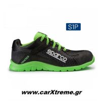 Sparco Παπούτσια Εργασίας PRACTICE S1P 07517NRVF Μαύρο/Πράσινο