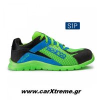 Sparco Παπούτσια Εργασίας PRACTICE S1P 07517VFAZ Πράσινο/Μπλε