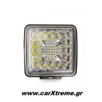 Προβολέας Εργασίας Working Lamp FLOOD 77LED 3030 9-36V 3840lm 6000K 110x110mm AWL13