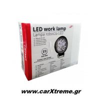 Προβολέας Εργασίας Working Lamp Flood 9LED 3030 9-36V 2160lm 6000K Φ 110mm AWL06