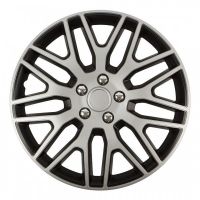 ΤΑΣΙ 16" DAKAR NC ΑΣΗΜΙ ΜΑΥΡΟ - AMIO ΣΕΤ 4ΤΕΜ ΣΕ KOYTI