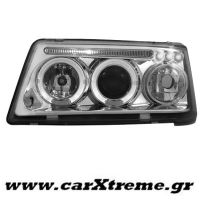 Φανάρι Εμπρός Chrome Peugeot 205 83-96