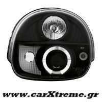 Φανάρι Εμπρός Μαύρο Renault Twingo 92-06