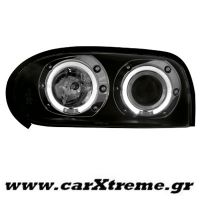 Φανάρι Εμπρός Μαύρο VW Golf III 92-98