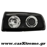 Φανάρι Εμπρός Μαύρο VW Vento 91-98