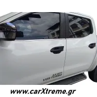 Σκαφάκια χειρολαβών μαύρο ματ Nissan Navara D23 NP300 2016+