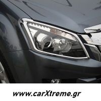 Εμπρόσθιες γρίλιες φαναριών Isuzu D-Max 2012-2015