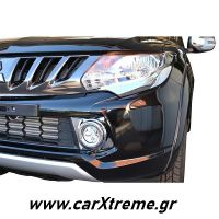 Καλύμματα για εμπρόσθια προβολάκια Mitsubishi L200 Triton 2015+
