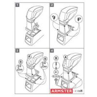 Βάση Κονσόλας Χειρόφρενου Αυτοκινήτου για Fiat Ιdea 2004 08795