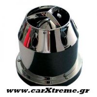 Φιλτροχοάνη αυτοκινήτου διπλής ροής με κάλυμμα νίκελ