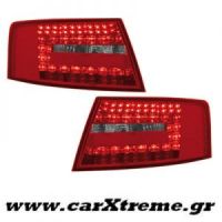 Φανάρι Πίσω Red Crystal Led Audi A6 Lim 04-08