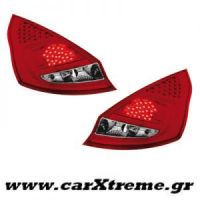 Φανάρι Πίσω Red Crystal Led Ford Fiesta MK 7 5T  08+