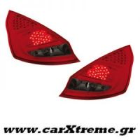Φανάρι Πίσω Red Smoke Led Ford Fiesta MK 7 5T  08+