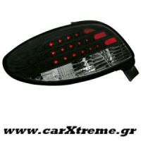 Φανάρι Πίσω Μαύρο Led Peugeot 206CC 98-09