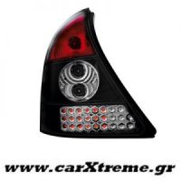 Φανάρι Πίσω Led Μαύρο Renault Clio II 98-01