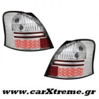Φανάρι Πίσω Red Crystal Led Toyota Yaris 05+