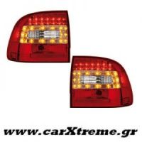 Φανάρια Πίσω Red Crystal Led Porsche Cayenne 03-07