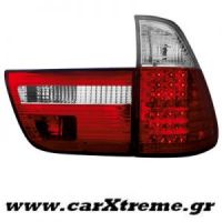 Φανάρι Πίσω Red Crystal Led BMW X5 00-02