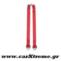 Crutch Straps Κόκκινα Τύπου T για Ζώνες Ασφαλείας Sparco