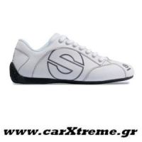 Παπούτσια Esse Δερμάτιινα Λευκά Sparco