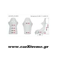 Εσωτερικό Κάθισμα Racing Pro 2000 Μπλε Χρώματος Sparco