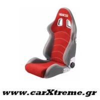 Εσωτερικό Κάθισμα Tuning R505 Two Color Κόκκινο-Γκρι Sparco