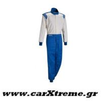 Φόρμα Prima X-3 Άσπρο-Ανοιχτό Μπλε Sparco