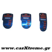 Πεταλιέρες set Μπλε Sparco-Τύπος Α