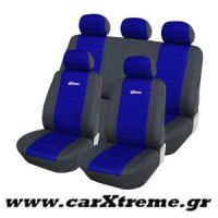 Καλύμματα Καθισμάτων WRC Full Set Μπλε Χρώμα