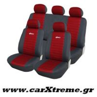 Καλύμματα Καθισμάτων WRC Full Set Κόκκινο Χρώμα