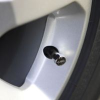 Καπάκια Βαλβίδων Αλουμινίου Μαύρα