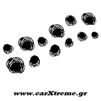 Αυτοκόλλητο Με Σημάδια Από Πυροβολισμό