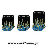 Πεταλιέρες Αυτοκινήτου Pilot με Φλόγες