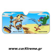 Ηλιοπροστασία Αυτοκινήτου Καρτούν Runner/Coyote