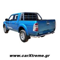 Roll Bar Τριών Σκελών με Σωληνωτή Σχάρα Ford Ranger 2007+