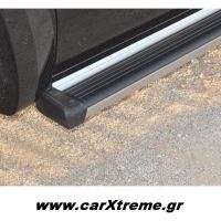 Ford Ranger 2007+ Σκαλοπάτια Αλουμινίου με Γυαλιστερή Ανοδίωση