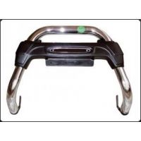 Hyudai Santa Fe 2007> Προφυλακτήρας ανοξείδωτος με μαξιλάρι