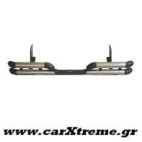 Οπίσθιος Ανοξείδωτος Προφυλακτήρας 302 Inox Mazda B2500-2600 '98>'06