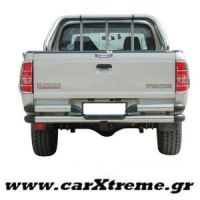 Οπίσθιος Ανοξείδωτος Προφυλακτήρας 304 Inox Mazda B2500-2600 '98>'06