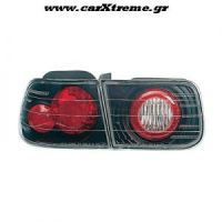Φανάρια αυτοκινήτου πίσω μαύρα Honda Civic '96 3D