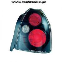 Φανάρια αυτοκινήτου πίσω μαύρα Honda Civic '96 3D