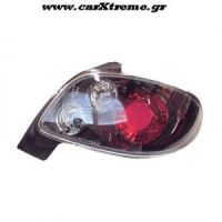 Φανάρια αυτοκινήτου πίσω μαύρα Peugeot 206